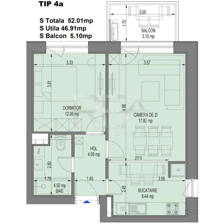 2 Camere Nusco City, investitie