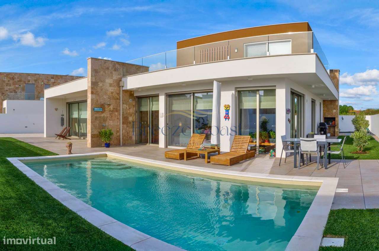 Refúgio de Luxo na Costa de Prata | Moradia Premium a 5 Minutos do Mar - Grande imagem: 4/25