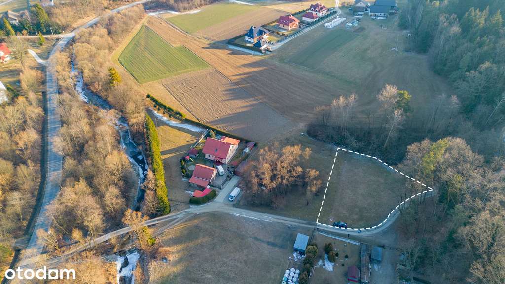 Działka budowlana 25 ar – Wojnarowa, gm. Korzenna-0