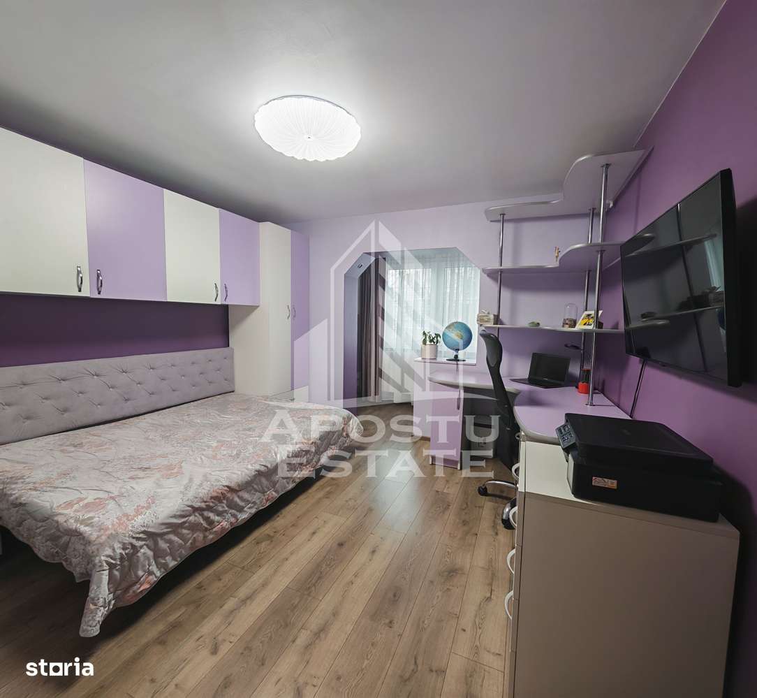 Apartament 4 camere, 2 bai, etajul 1, centrala proprie, zona Lipovei - Imagine principală: 4/13