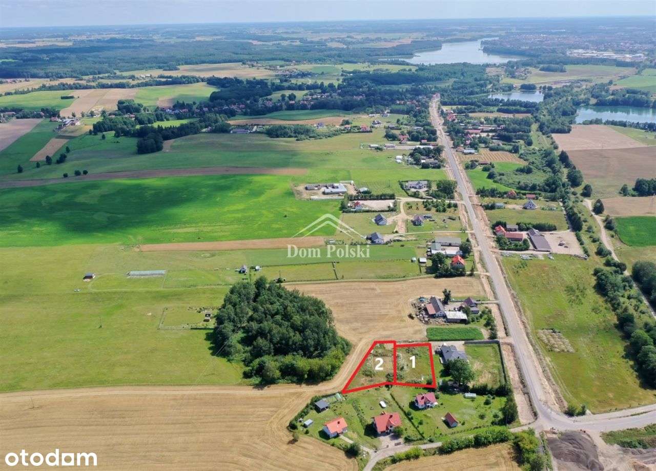 Sedranki - 2 działki budowlane 1381 m2, 1485 m2 - Pełny obrazek: 3/7