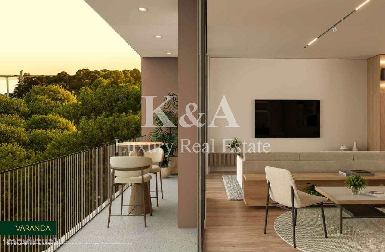 Apartamento T2 com jardim e vista Rio. - Grande imagem: 5/9