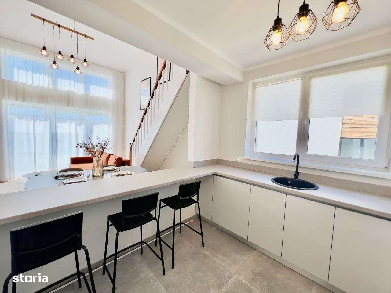 RO/EN Penthouse de lux - mobilat+utilat, 4 camere, 2 bai - Cristian - Imagine principală: 4/9