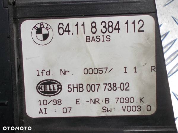 BMW E46 panel nawiewu - 4