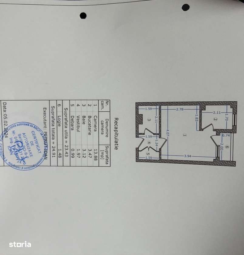 Vanzare Garsoniera zona dristor schitului-5