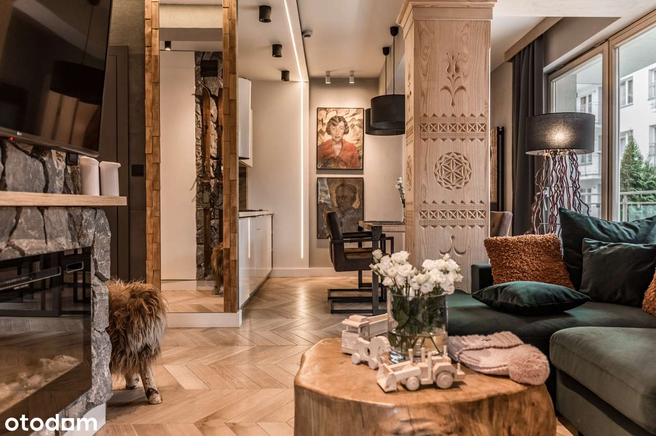 Góralski apartament 58m2 Centrum Zakopanego Kompleks Stara Polana - Pełny obrazek: 1/20