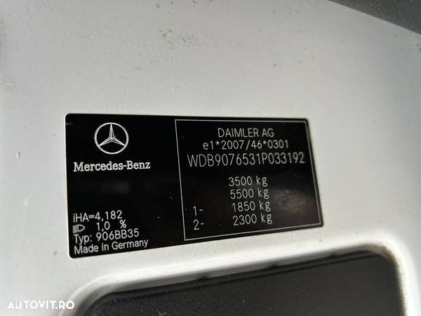 Mercedes-Benz Sprinter 516 CDI AXA DUBLA SPATE - 36