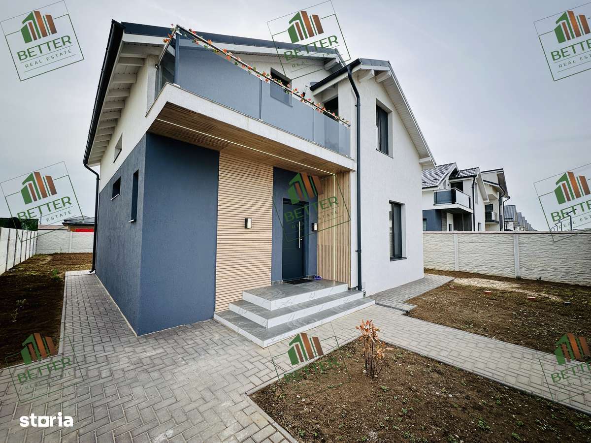 Casă nouă de vânzare Comuna Berceni - P+M - 4 camere, teren 386 – - Imagine principală: 2/18