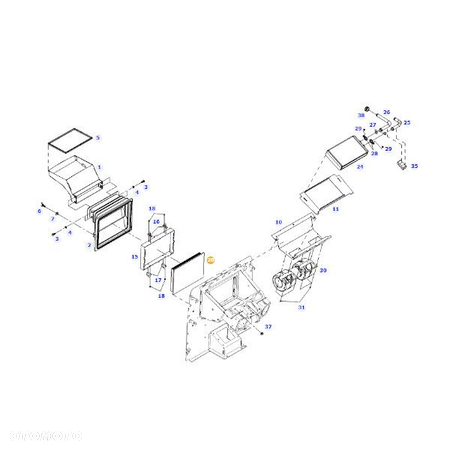 Filtr kabiny panelowy CU3058/1 Mann - 4