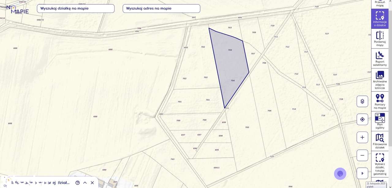 Działka 15 000 m² w Chojęcinie przy nowym osiedlu mieszkaniowym-3