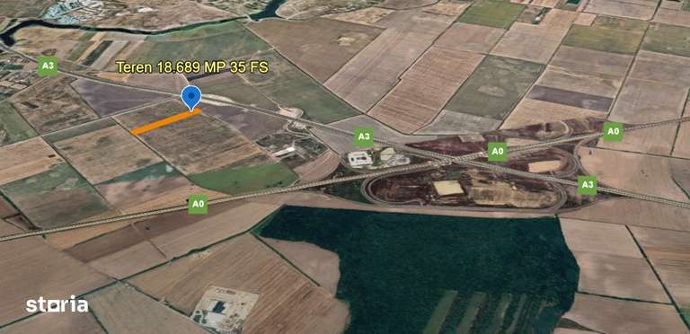 Vanzare Teren 18.689 MP Intravilan Tarla 10–Ștefanestii de Jos, Zon - Imagine principală: 3/3