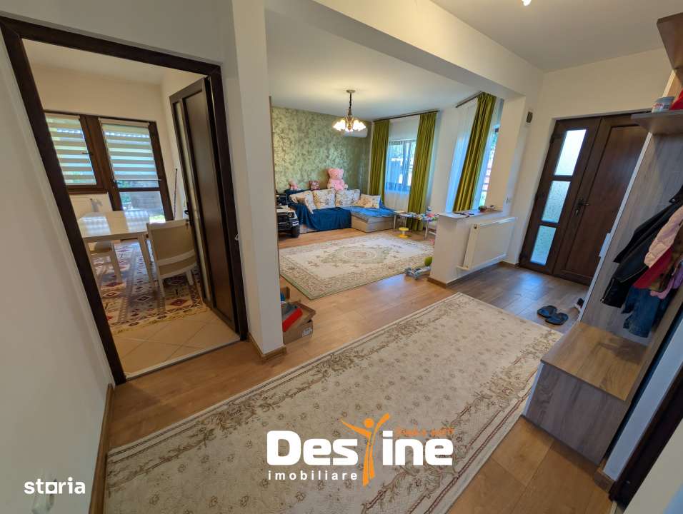 Casa individuala P+Pod 3 camere 89 mp mobilata utilata pod mansardabil - Imagine principală: 4/13