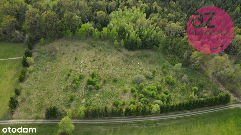 6 działek budowlanych w Stróżówce po 24a-1