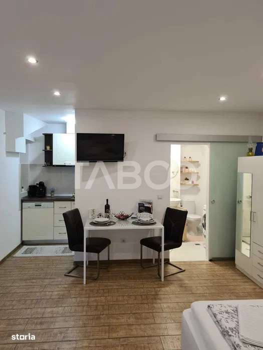 Garsoniera moderna 32mpu de inchiriat in centrul Sibiului - Imagine principală: 4/10