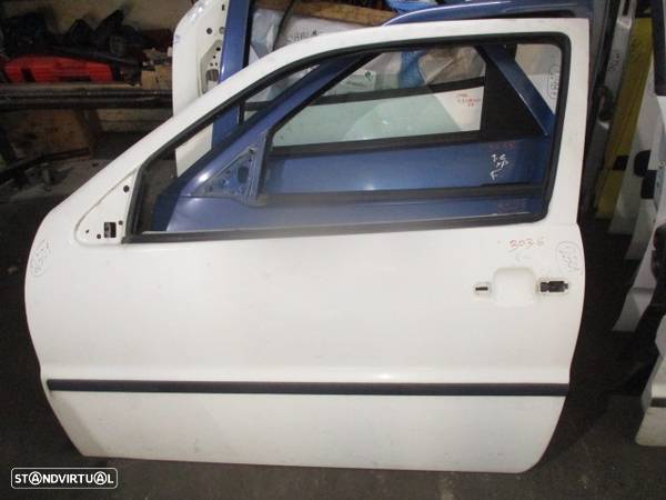 Porta POR2501 VW POLO 2000 1.0I        3P BRANCO FE - 1