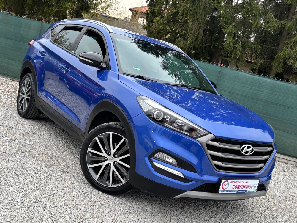 Hyundai Tucson III blue 1.7 CRDi 2WD DCT Passion 2018