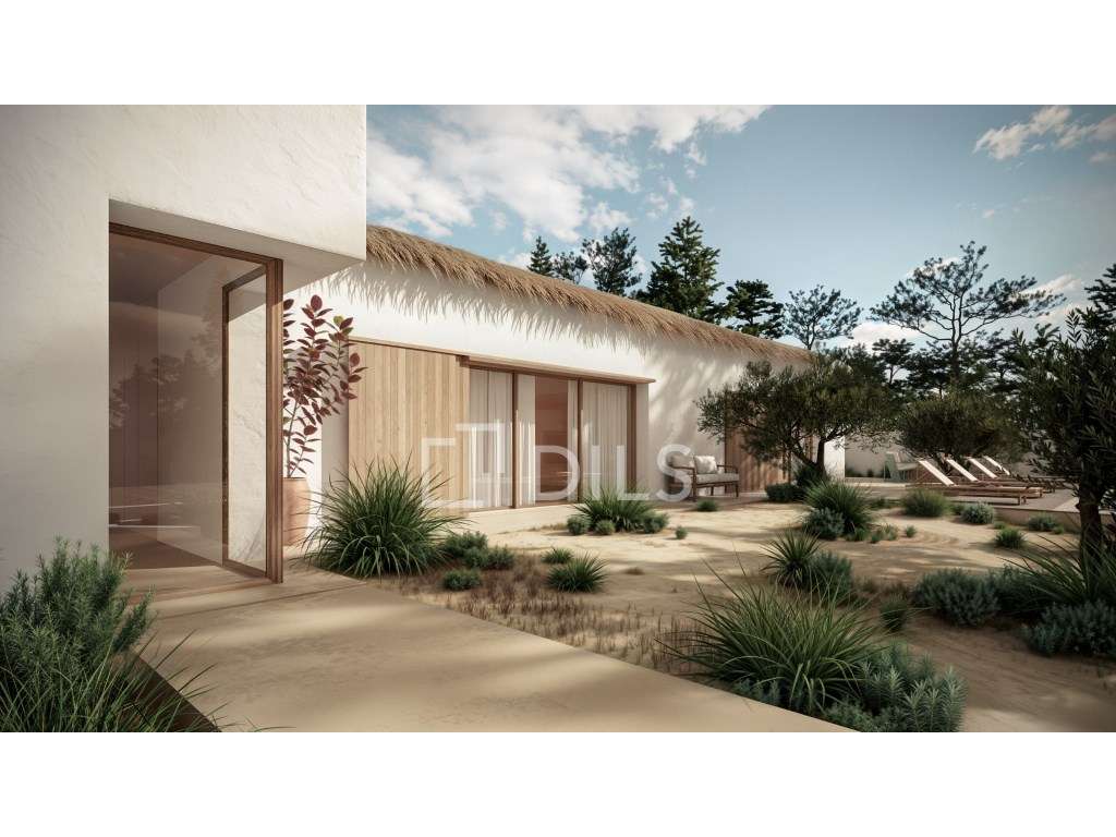 Moradia T4 em construção, na Praia do Pego inserida em lote com 897m2. - Grande imagem: 4/20