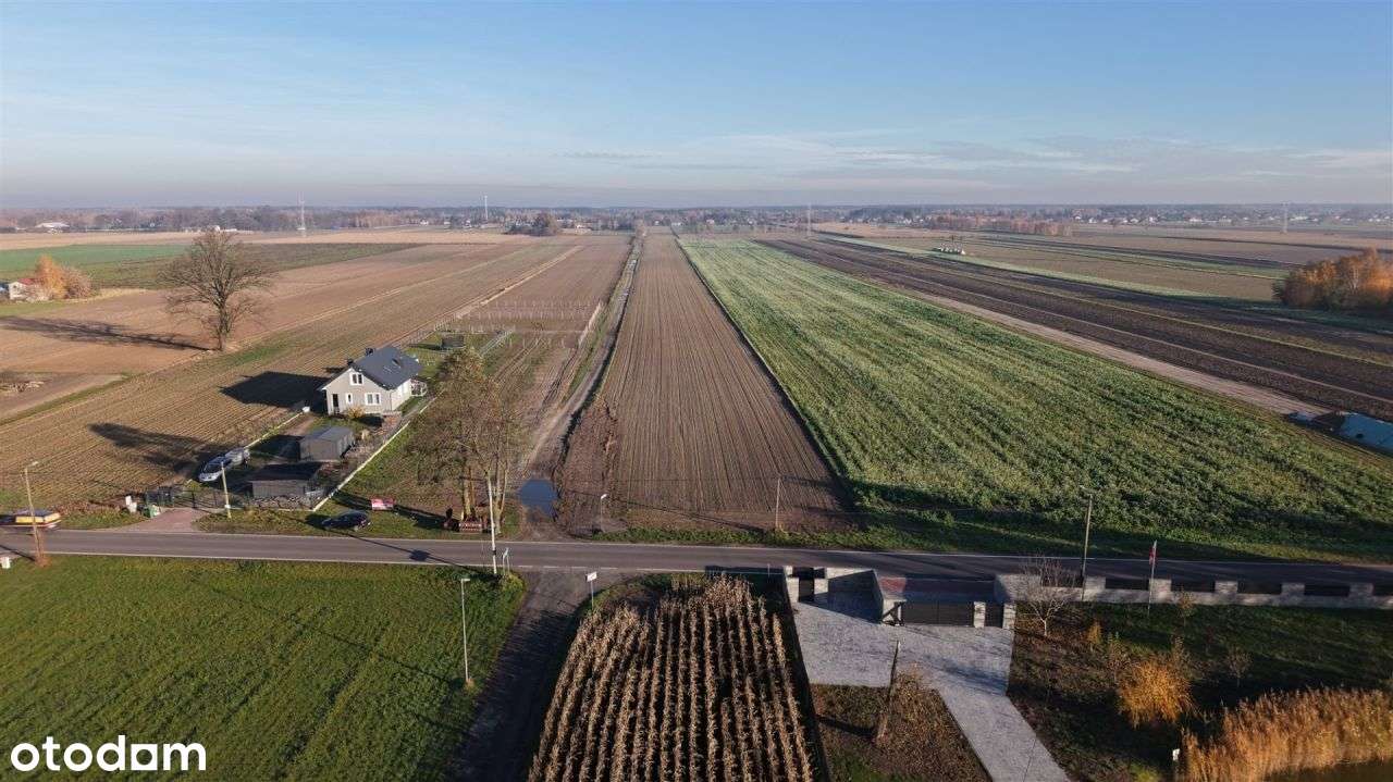 Działki budowlane z mediami – Czarnów gm. Leszno - Pełny obrazek: 5/8