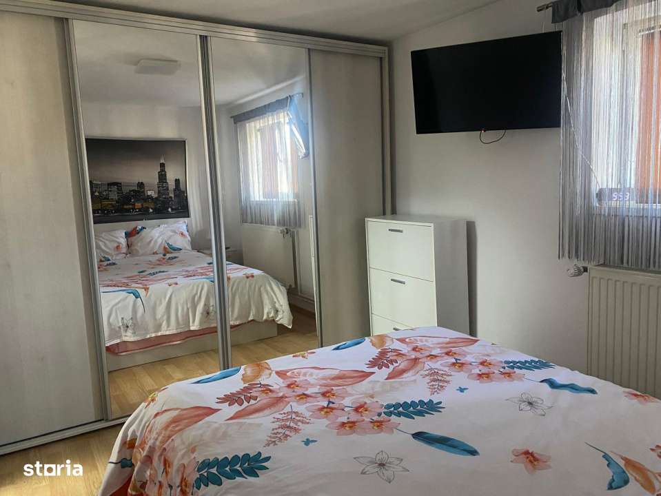 Penthouse deosebit cu 4 camere, pe 2 niveluri, complet mobilat si util-5