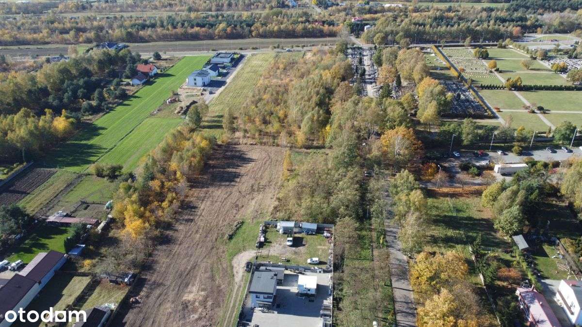 Działka usługowa Lisiniec, małe hale na wynajem-7