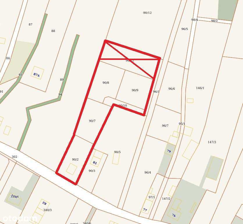 Na sprzedaż działki budowlane w Brzeźniku! 6 km od Bolesławca! - Pełny obrazek: 5/7