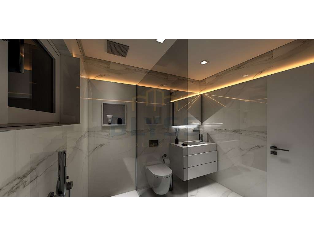 Moradia Moderna em Banda T3 unifamiliar (EM CONSTRUÇÃO), Piscina co...-9