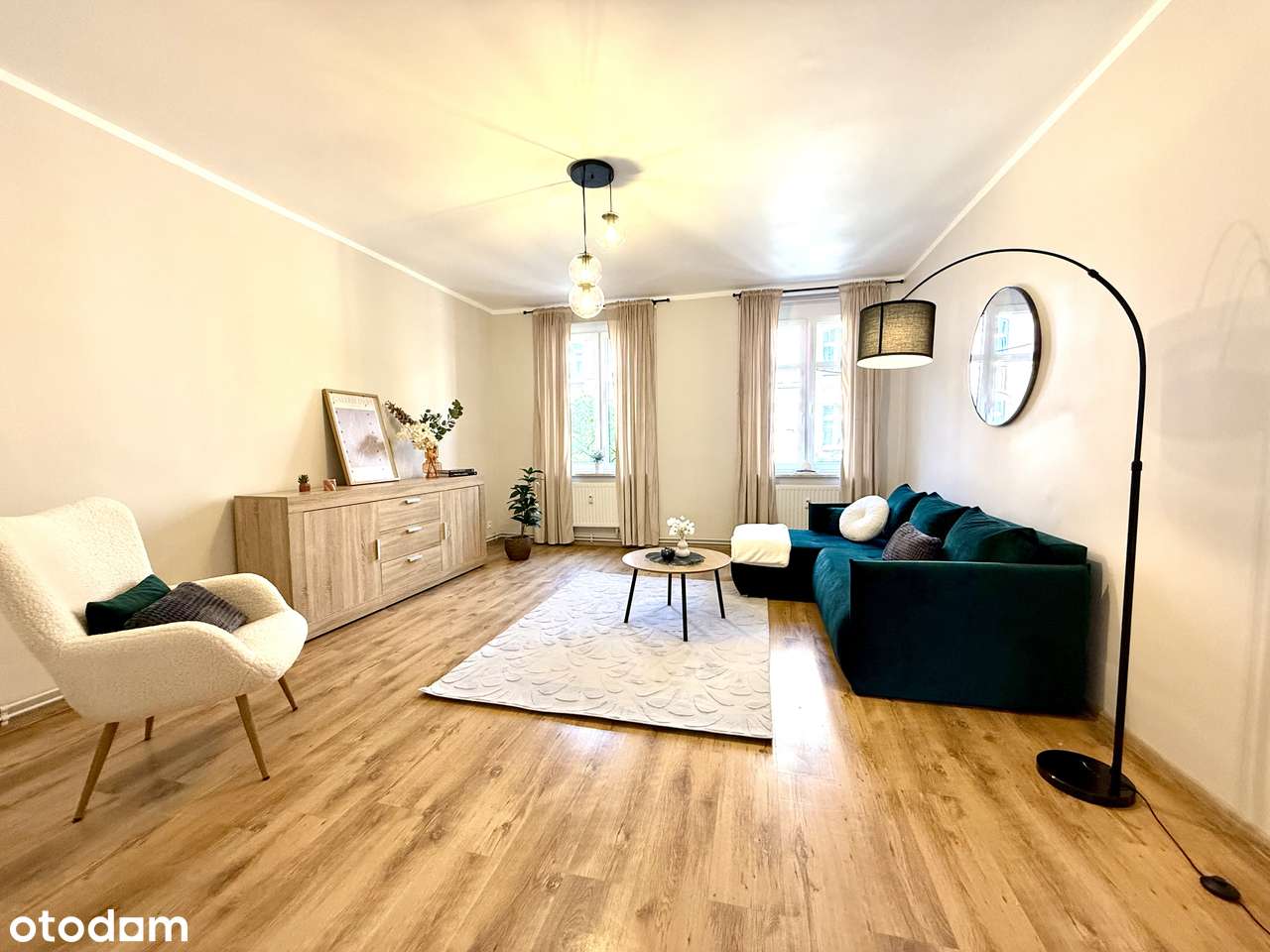 3 pokojowe mieszkanie z ogrzewaniem miejskim - Nowy Bytom - Pełny obrazek: 4/14