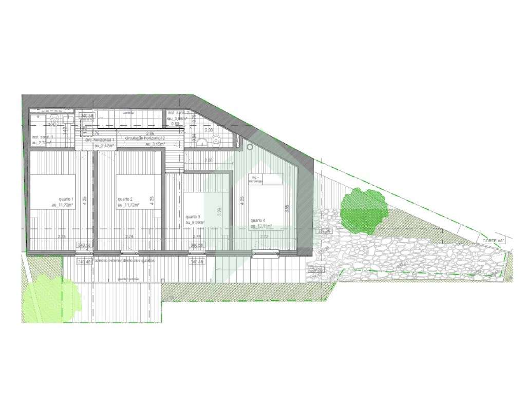 Casa de campo com projeto aprovado em Cidadelhe, Mesão Frio-29
