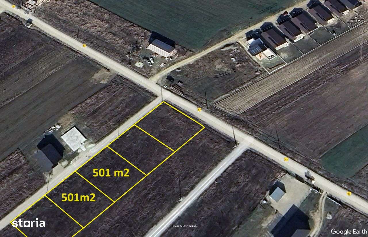 Teren Sanmartin 501 m2 PUZ, utilitati, drum public-4