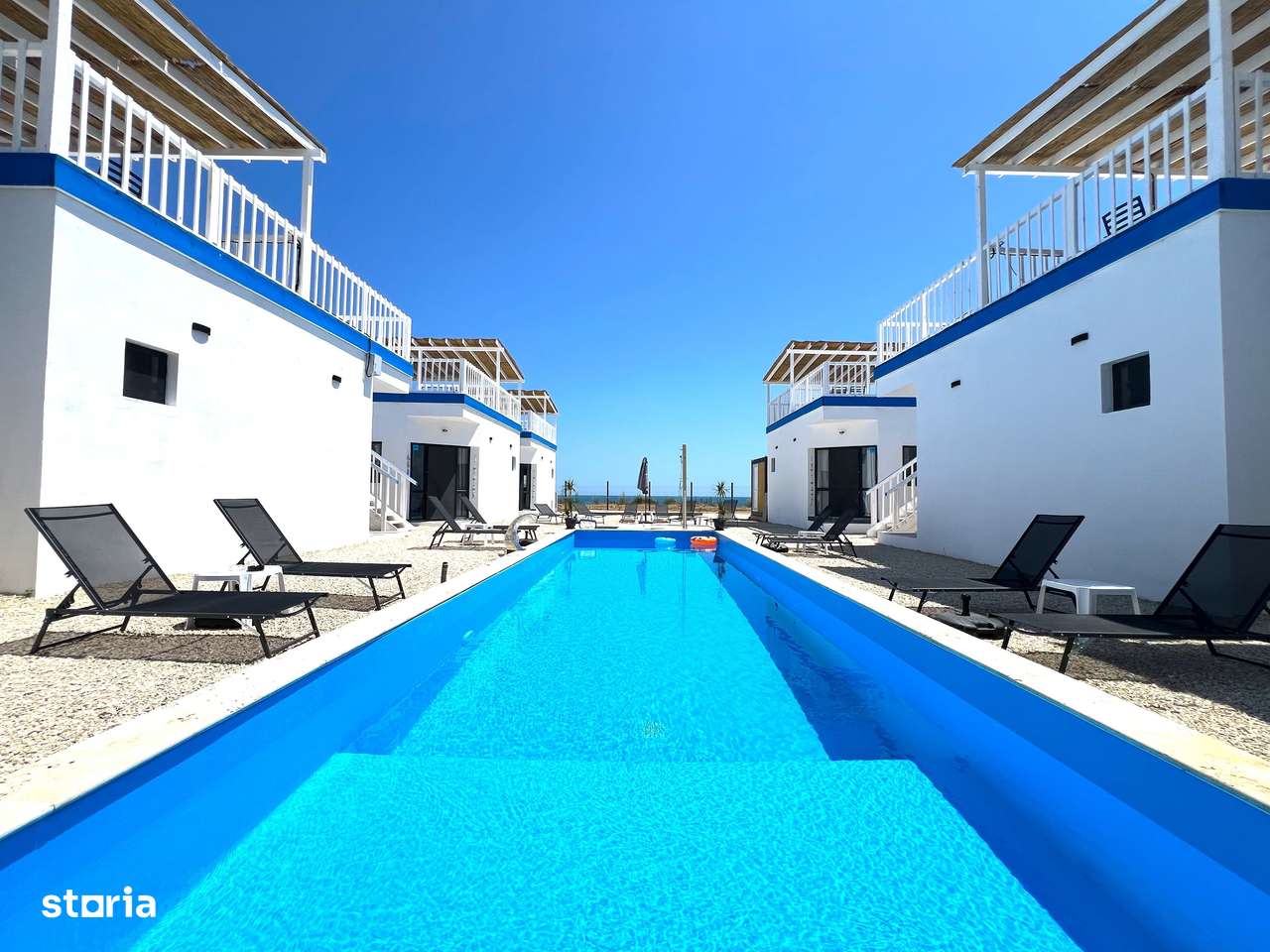 10 Casute Greek Bungalows , Piscina, la Malul Marii, Afacere la Cheie-8