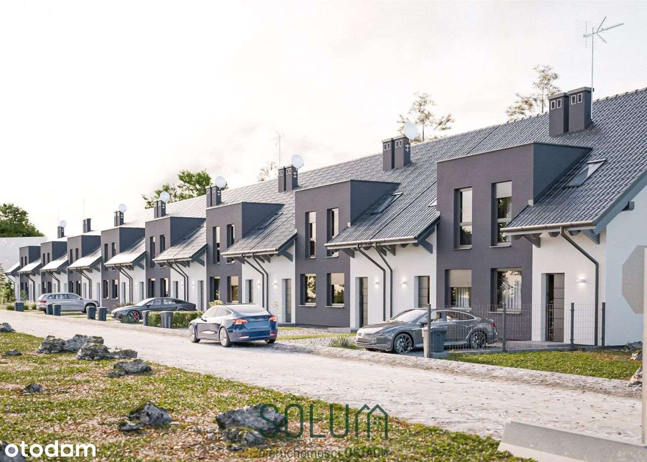 Nowy Dom W Zabudowie Szeregowej, Gronowo W Lesznie - Pełny obrazek: 2/4