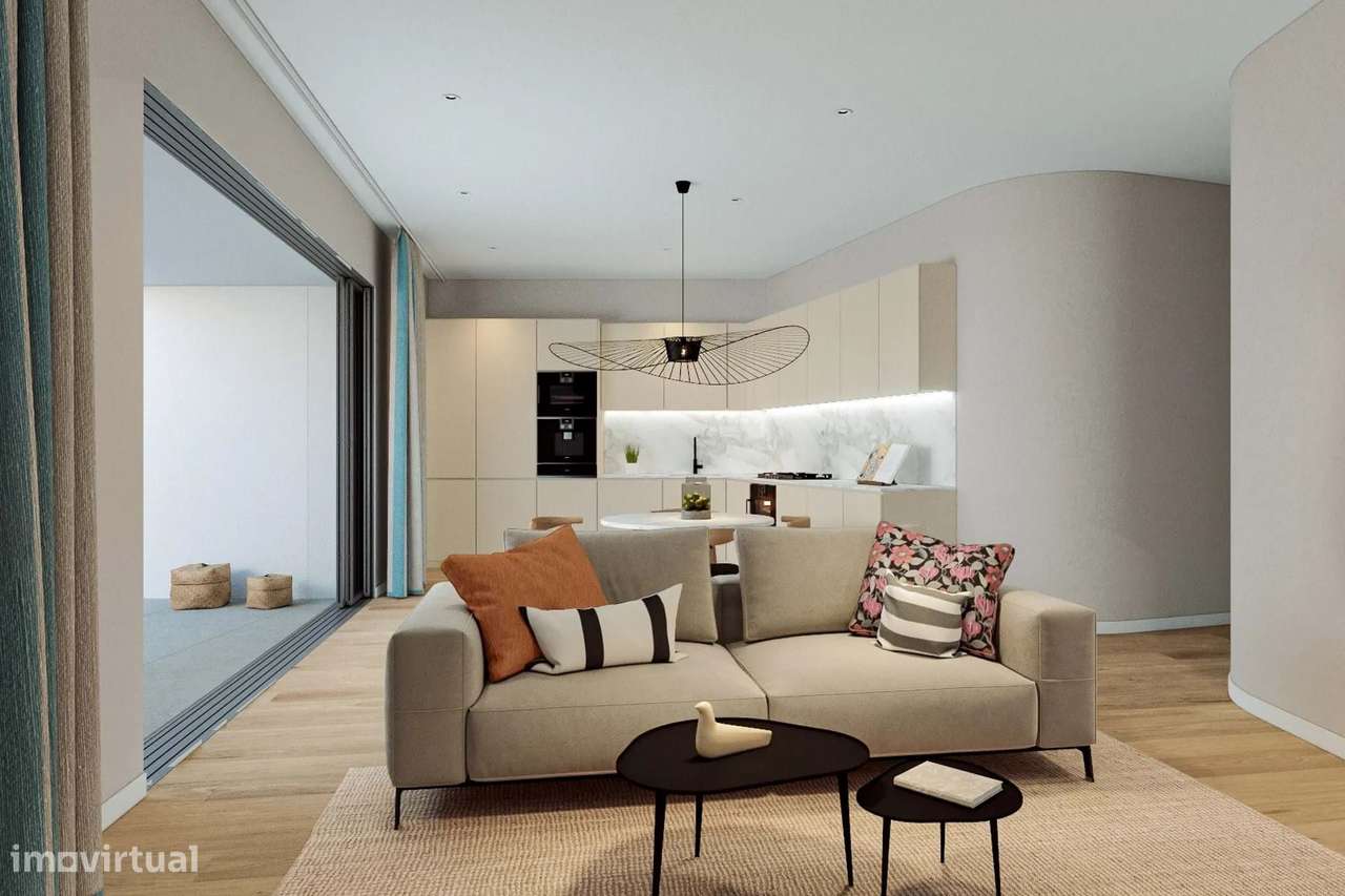 JÓIA NO CENTRO DE LAGOS: ELEGANTE APARTAMENTO T2 COM COMODIDADES MODER - Grande imagem: 5/13