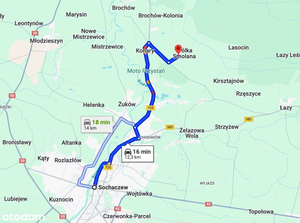 Wólka Smolana, gm. Brochów, 5 działek-9