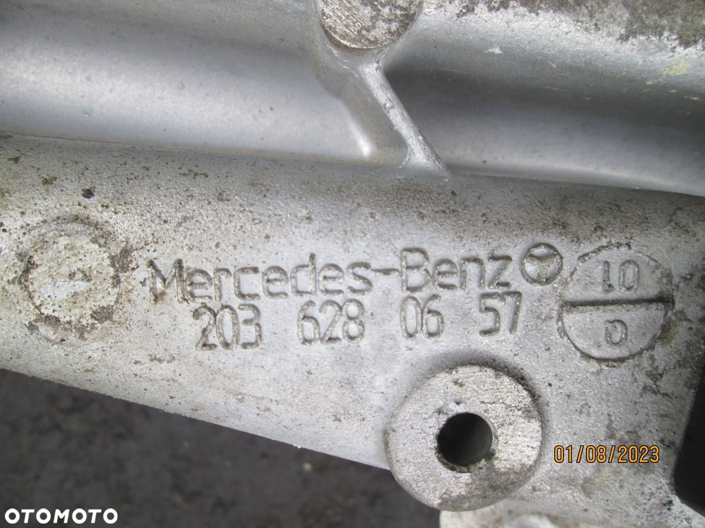 SANKI KOŁYSKA WÓZEK PRZÓD MERCEDES W203 W209 00- - 4