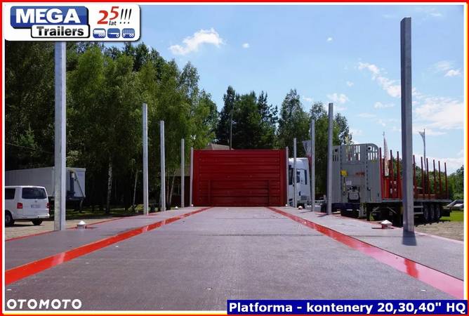 Inny Naczepa platforma H=950 mm MEGA Trailers, budowlana 13.60 m !. - 31