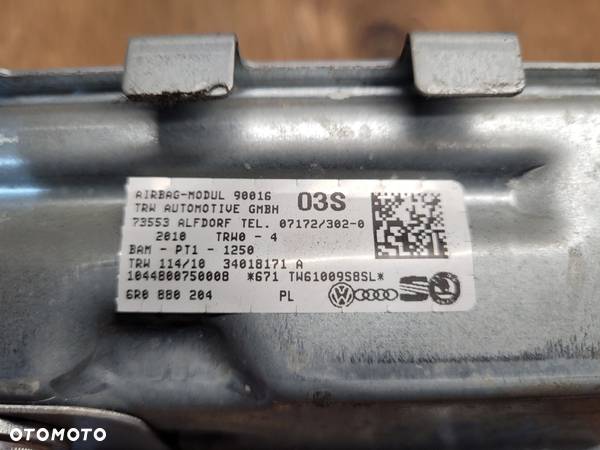 VW Polo 6R Poduszka Air Bag pasażera 6R0880204 - 7