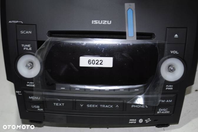 RADIO ISUZU D-MAX CD MP3 WMA 8982436022 - 2