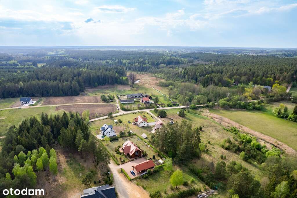 Działka z MPZP blisko natury i rzeki, własny las!-14