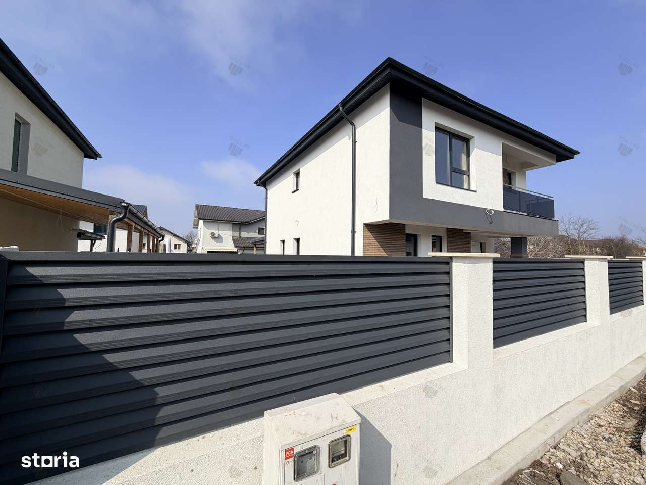 Casă modernă nouă de vânzare, 5 camere - curte 476 mp - Berceni Ilfov-5