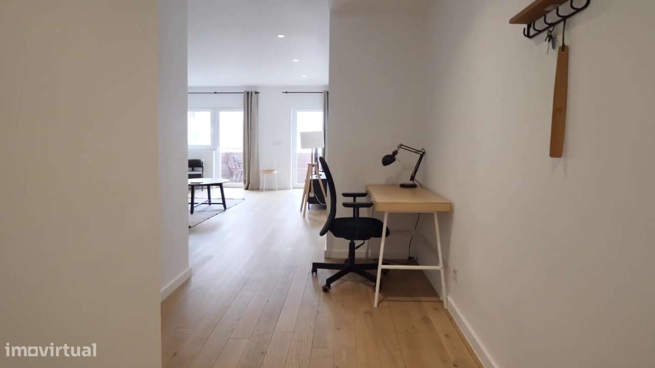 Apartamento T1 com varanda, na Lapa, Lisboa - Grande imagem: 3/17