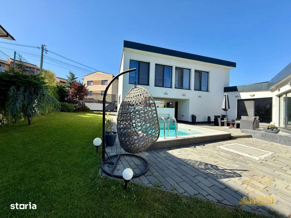 Casa moderna cu 4 camere si piscina de vanzare in Floresti - Cluj - Imagine principală: 2/19