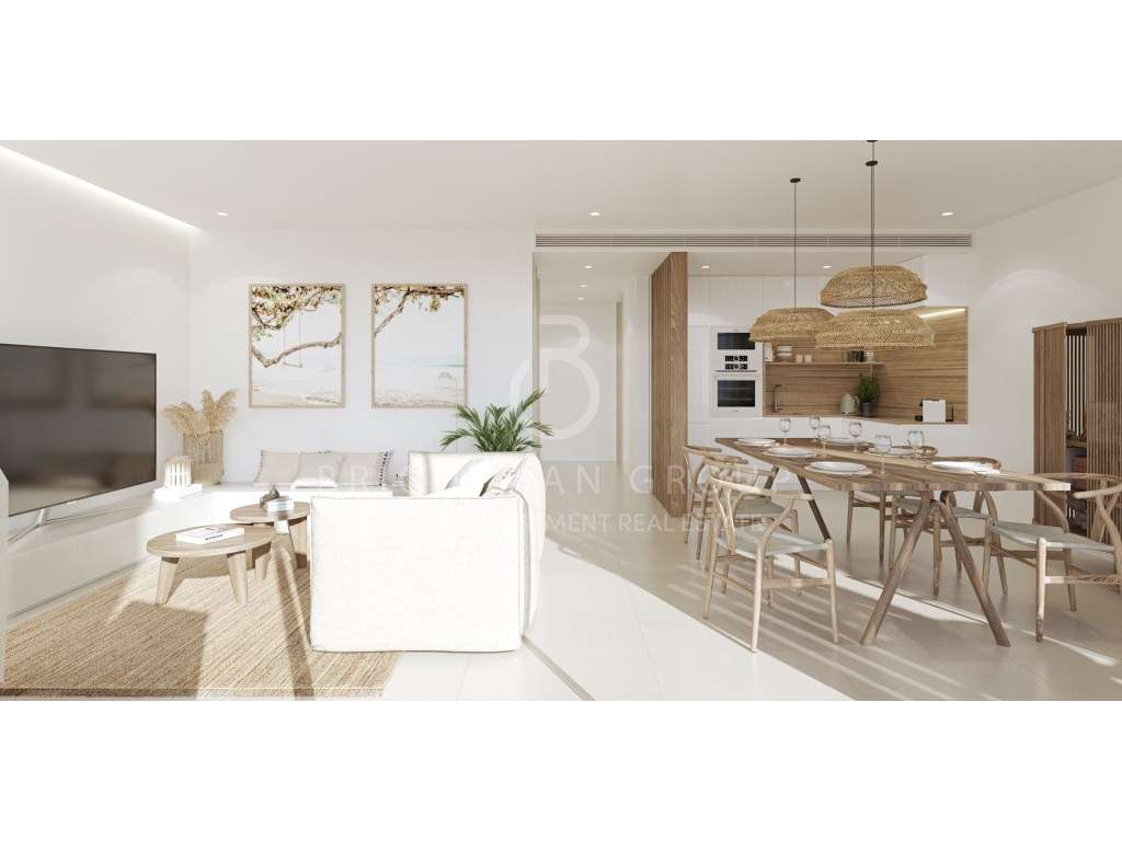 Apartamento T2 com terraço e jardim privativo, no Verdelago - Grande imagem: 3/24