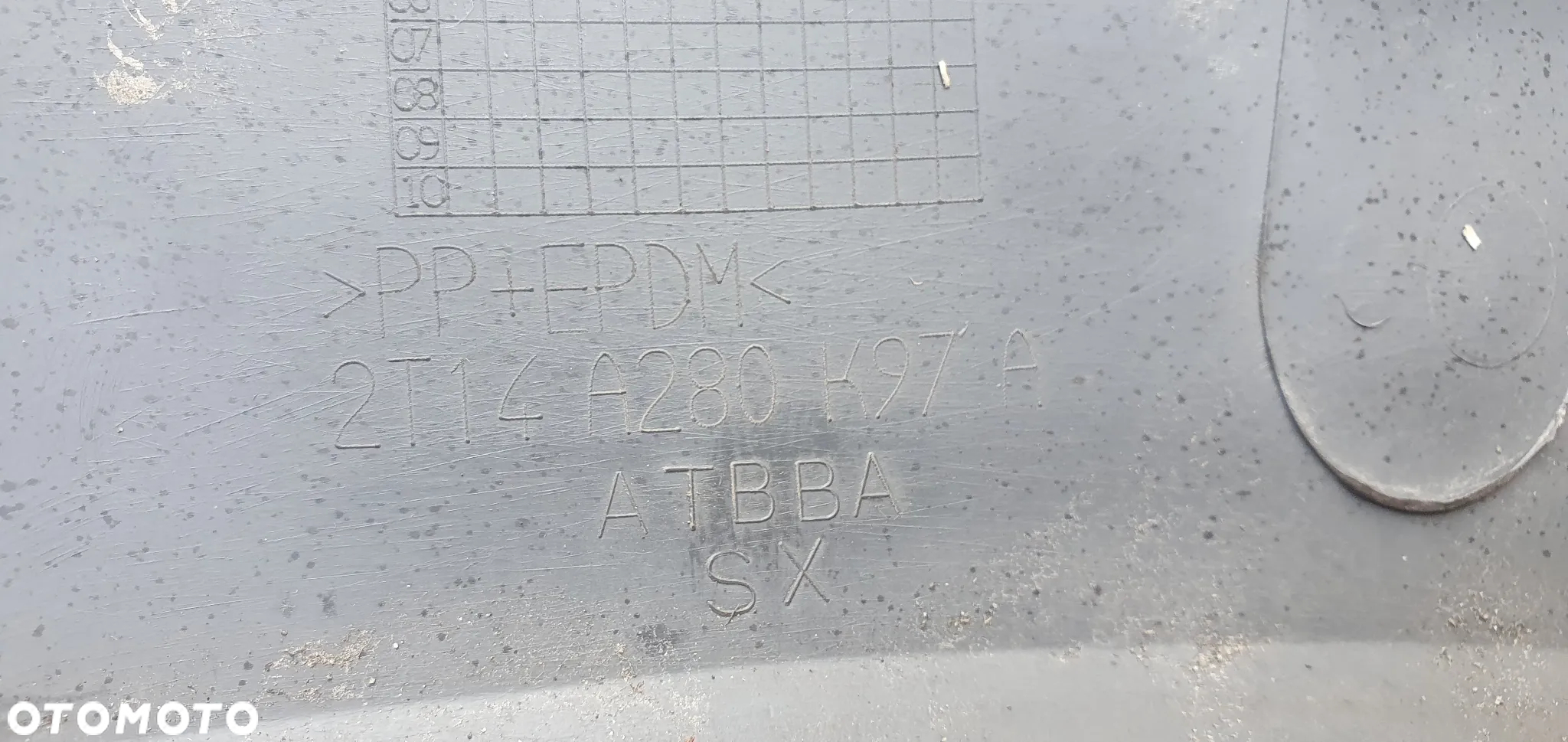 Listwa błotnika lewy tył tylna lewa Ford Transit Connect 2T14A280K97A - 5