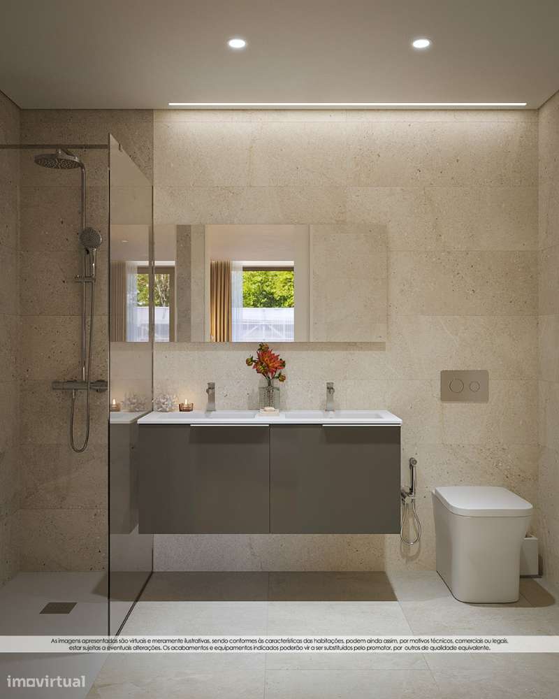 T2 Novo C/ Varanda e Lugar de Garagem em Arcozelo-9