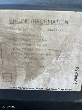 motor complet renault premium/volvo fm 450 euro5 - 5