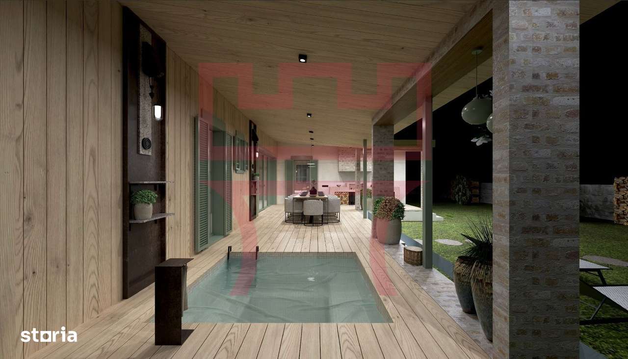 Vanzare teren 1.190mp pentru 2 cabane in Marisel langa partie-9