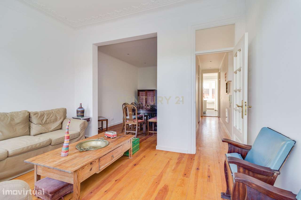 Apartamento T2 convertido em T1 – facilmente reversível ao layout orig - Grande imagem: 3/26