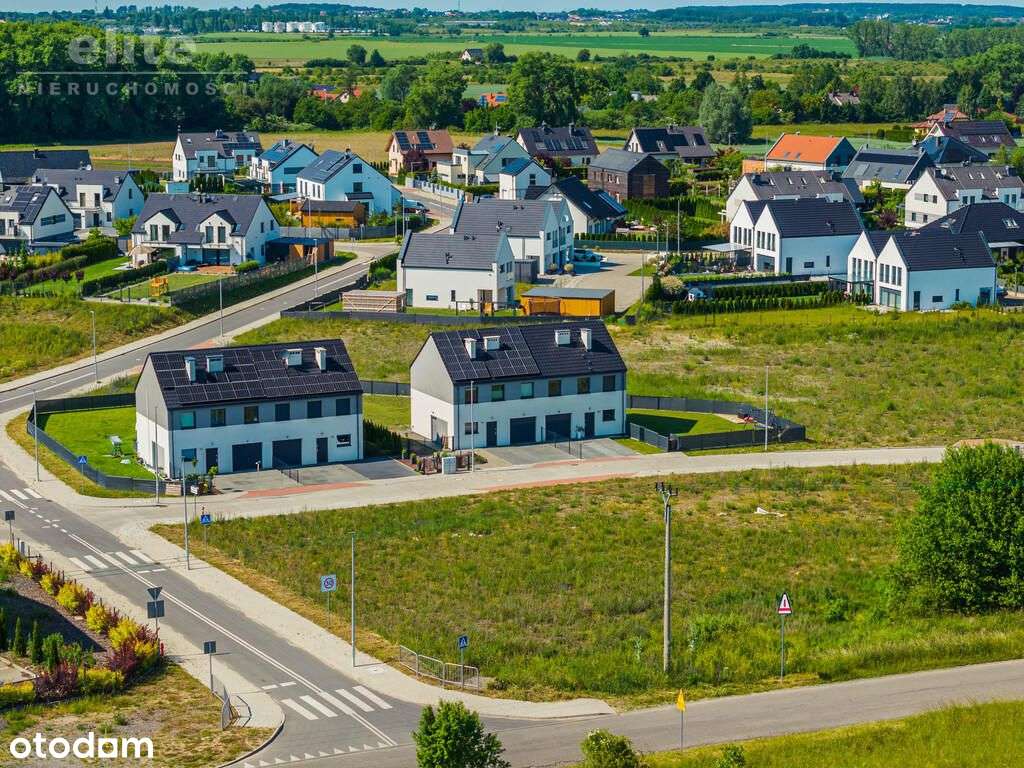 Warzymice 5 pokoi, duża działka garaż pompa ciepła-8