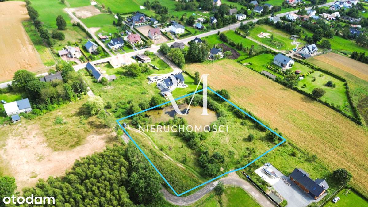 Okazja-Działka ze Stawem na 3 Budynki Mieszk - Pełny obrazek: 5/6