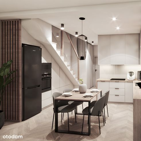 Nowoczesny dom w zabudowie szeregowej 100 m² | 4 pokoje | Bez PCC-4